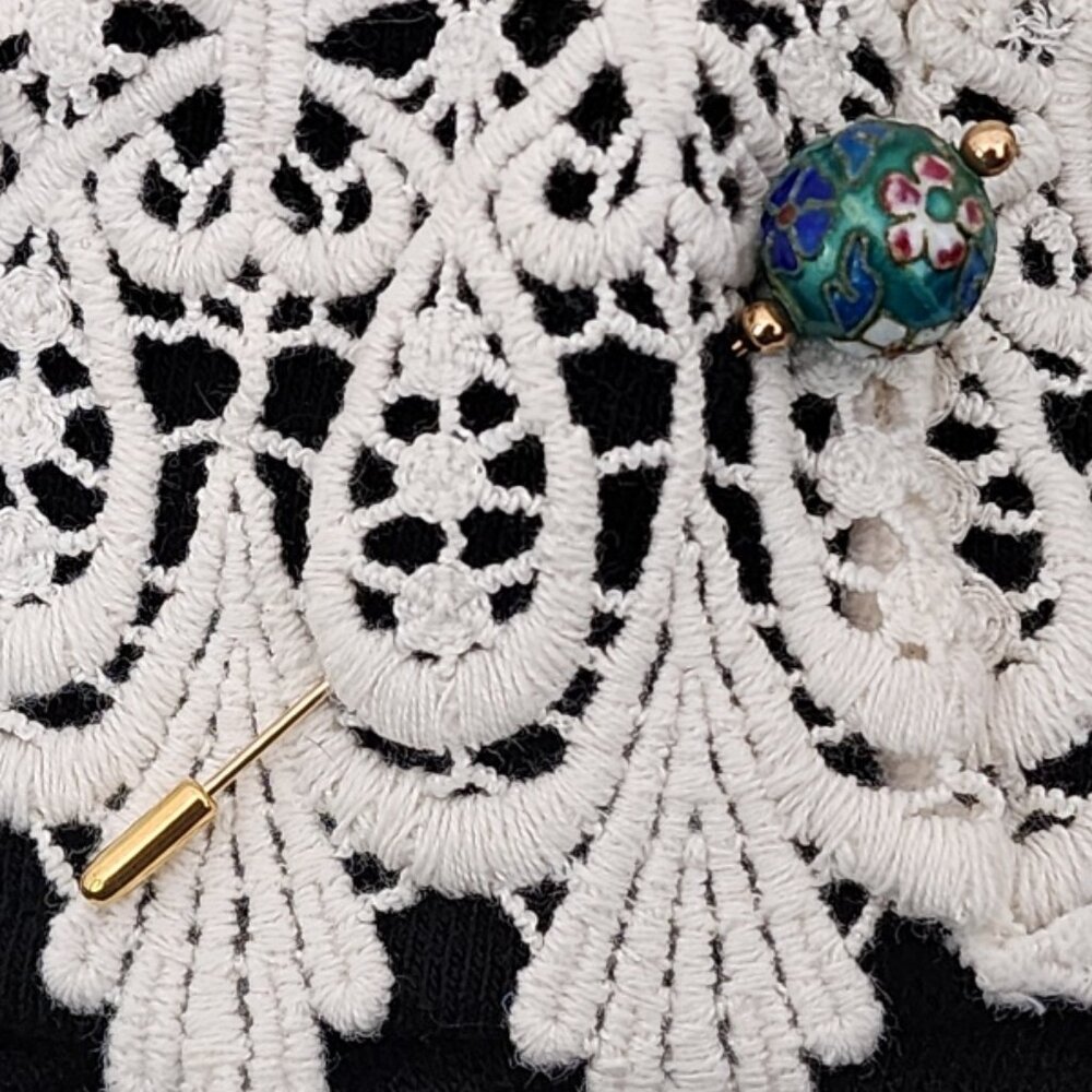 Vintage Cloisonne Stick Pin